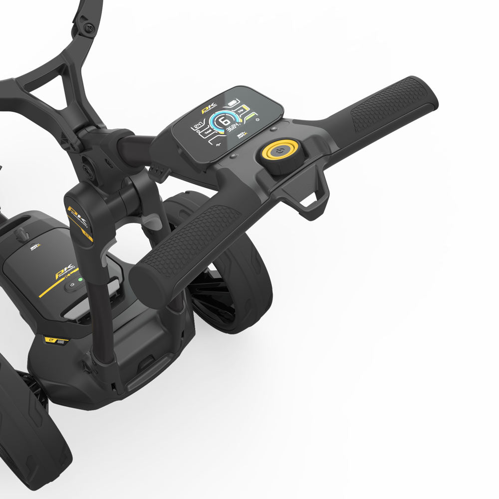 Powakaddy CT6 EBS Stealth Black '25 Electric Trundler with XL Lithium Battery