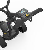 Powakaddy CT6 Stealth Black '25 Electric Trundler with 18 Hole Lithium Battery