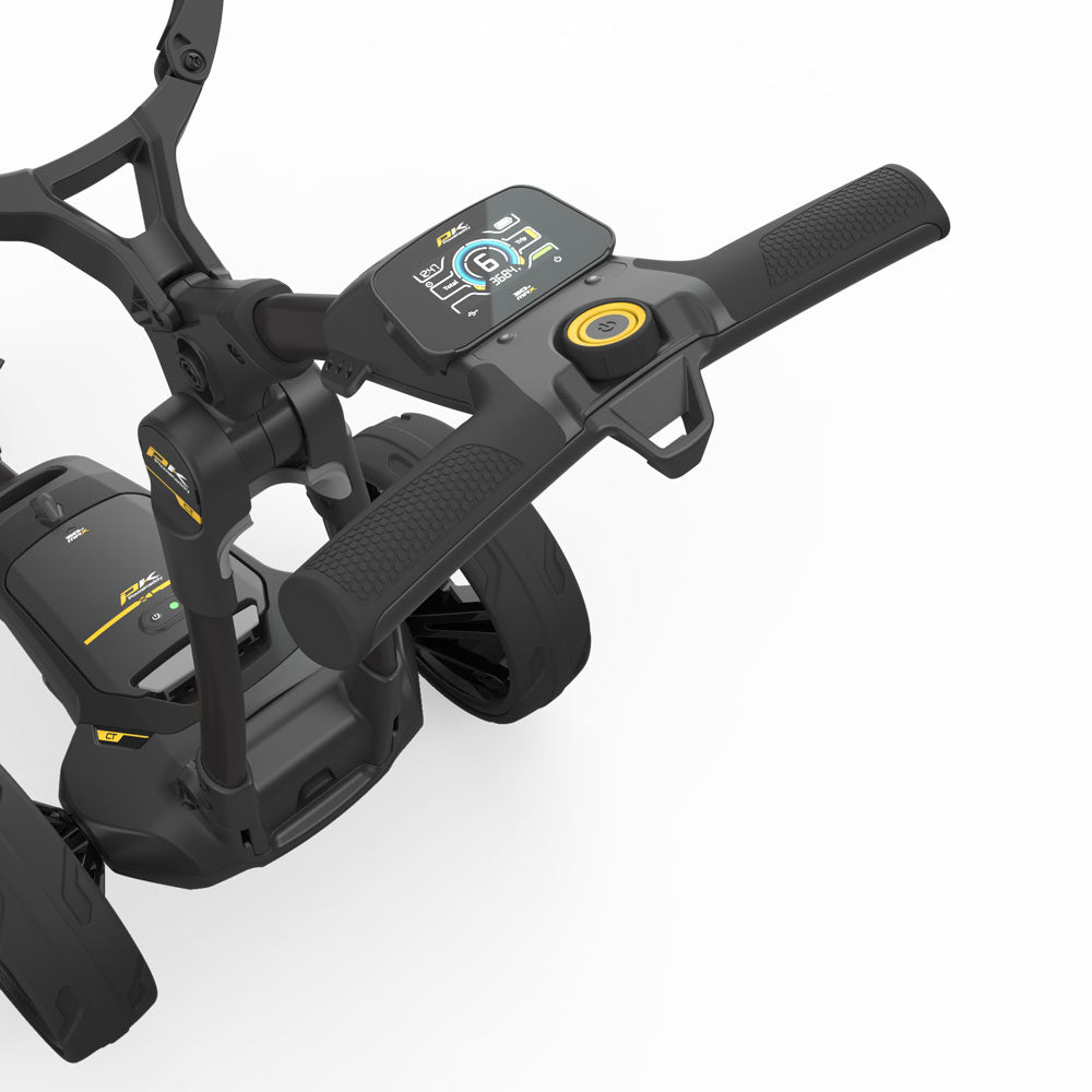 Powakaddy CT6 Stealth Black '25 Electric Trundler with XL Lithium Battery