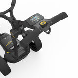 Powakaddy CT6 Stealth Black '25 Electric Trundler with XL Lithium Battery