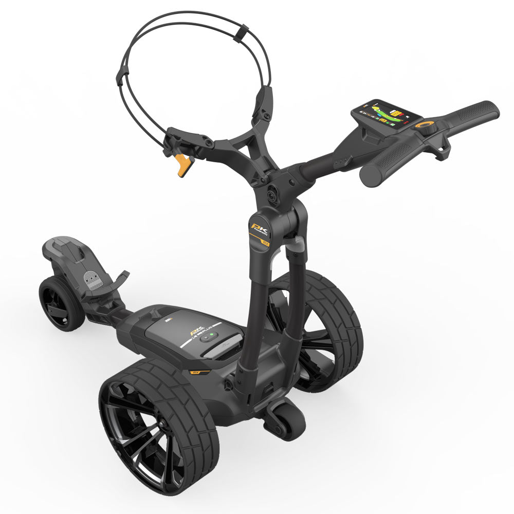 Powakaddy RX10 GPS Stealth Black '25 with XL Plus Lithium Battery