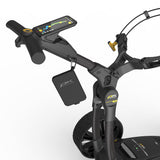 Powakaddy RX12 Remote GPS Black '25 with XL Plus Lithium Battery