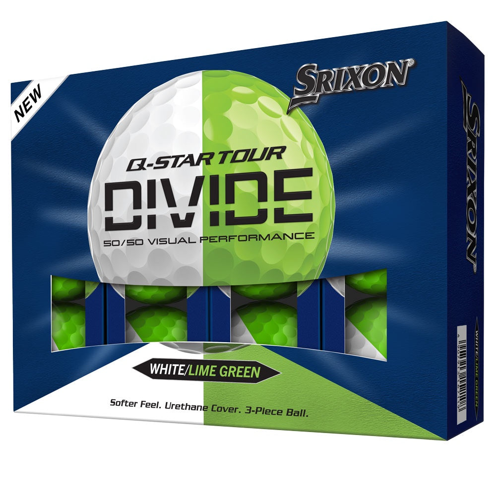 Srixon Q-STAR Tour 6 Divide Golf Balls - Dozen