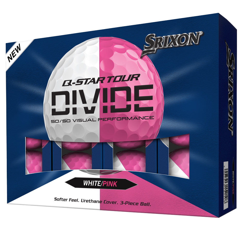 Srixon Q-STAR Tour 6 Divide Golf Balls - Dozen