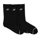 Skechers Mens 1/2 Terry Crew Socks - 3 Pack