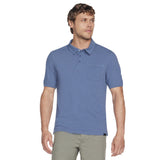 Skechers Mens Skech-Breeze Slub Polo