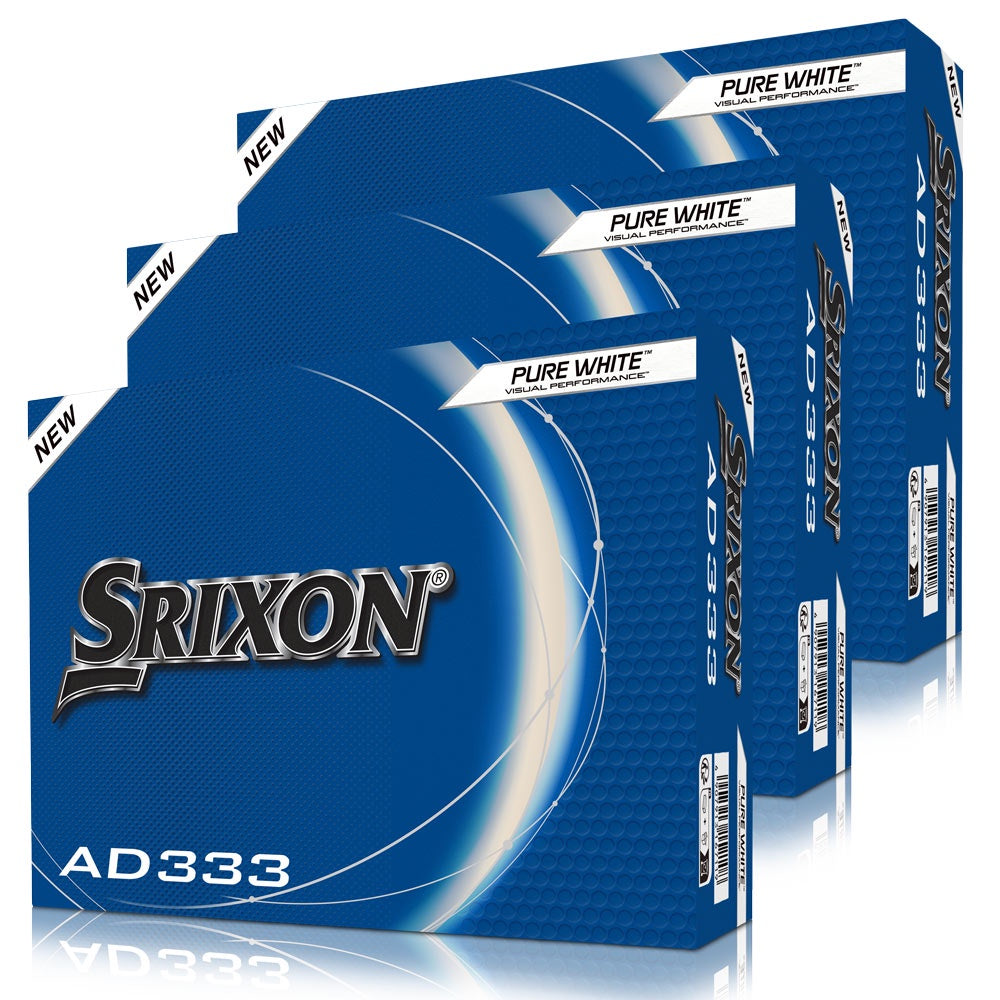 Srixon AD333 Golf Balls V11 - 3 dozen White