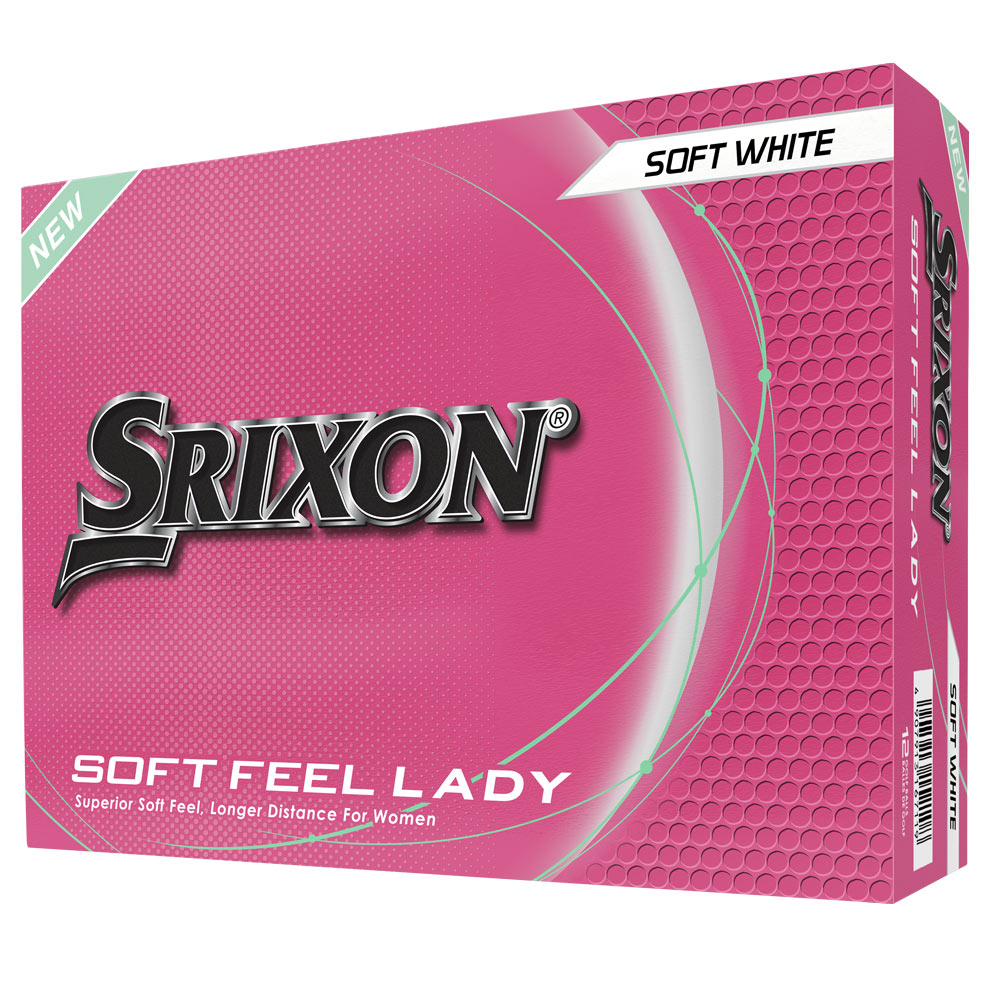 Srixon Soft Feel Lady Golf Balls V9 White (Single) - 3 Dozen