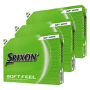 Srixon Soft Feel Golf Balls V14 White (3 Ball) - 3 Dozen