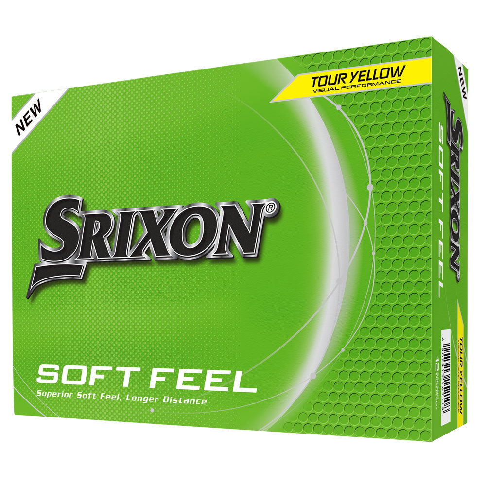 Srixon Soft Feel Golf Balls V14 Yellow (3 Ball) - 3 Dozen