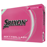 Srixon Soft Feel Lady Golf Balls V9 Pink- 3 Dozen