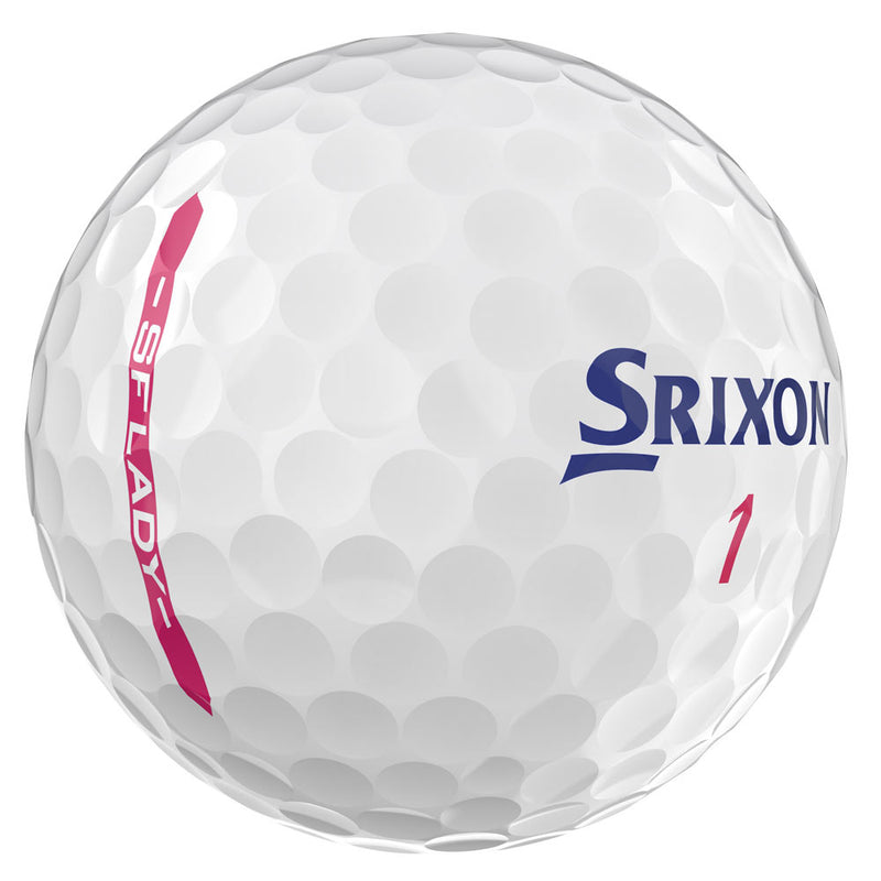 Srixon Soft Feel Lady Golf Balls V9 White (Sleeve) - 3 Dozen