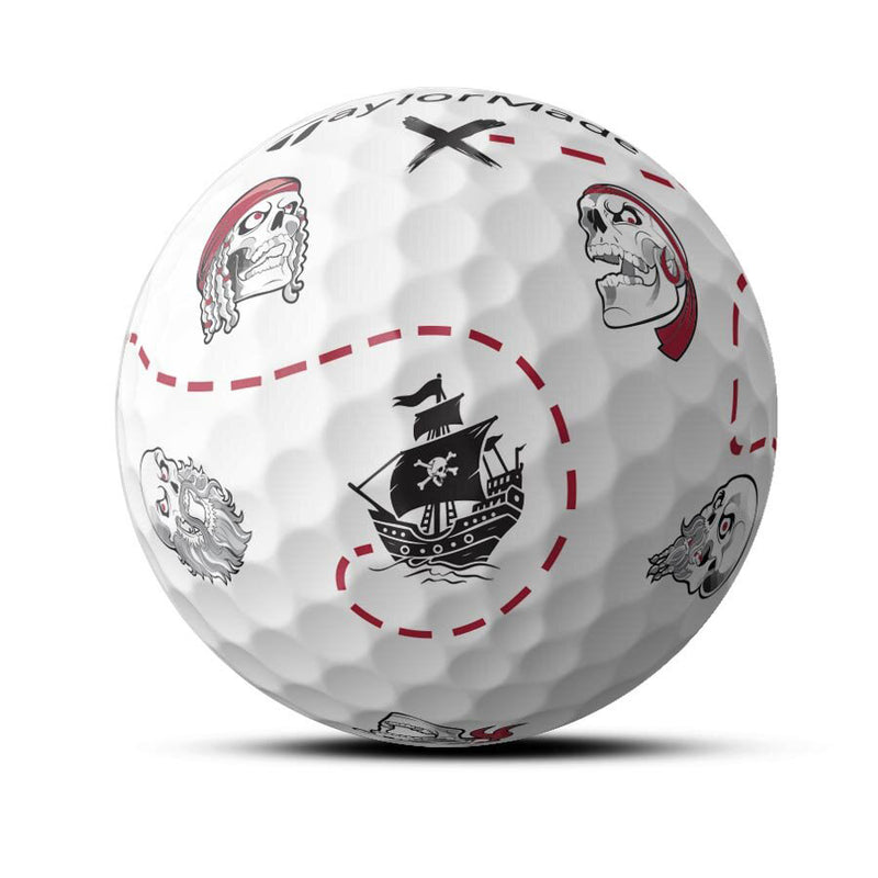 TaylorMade TM25 TP5/TP5x Pix Pirate Golf Ball - Dozen