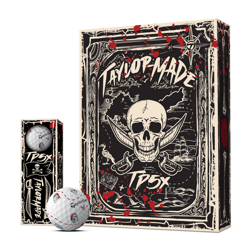 TaylorMade TM25 TP5/TP5x Pix Pirate Golf Ball - Dozen