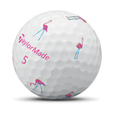 TaylorMade TM26 TP5 Flamingo Golf Balls - Dozen