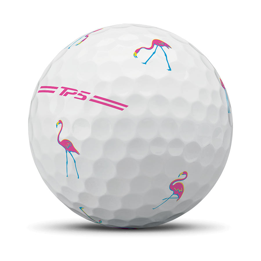 TaylorMade TM26 TP5x Flamingo Golf Balls - Dozen