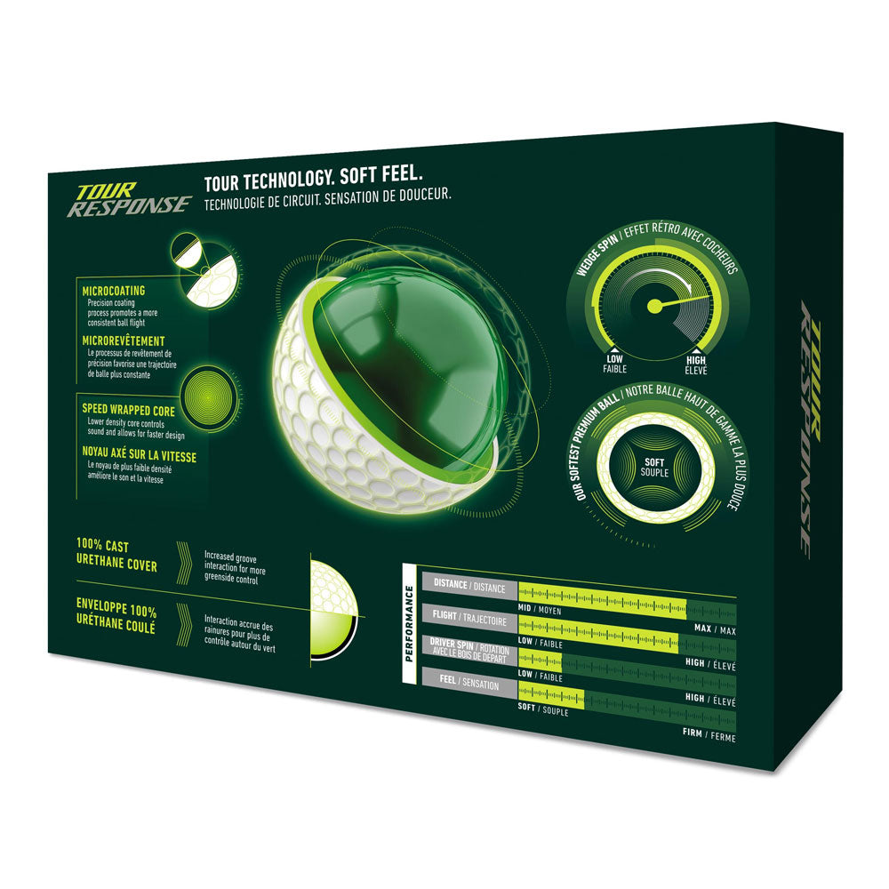 TaylorMade TM26 Tour Response Golf Balls - Dozen