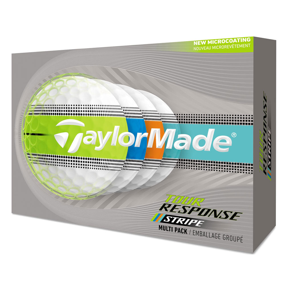 TaylorMade TM26 Tour Response Stripe Golf Balls - Dozen – Golf