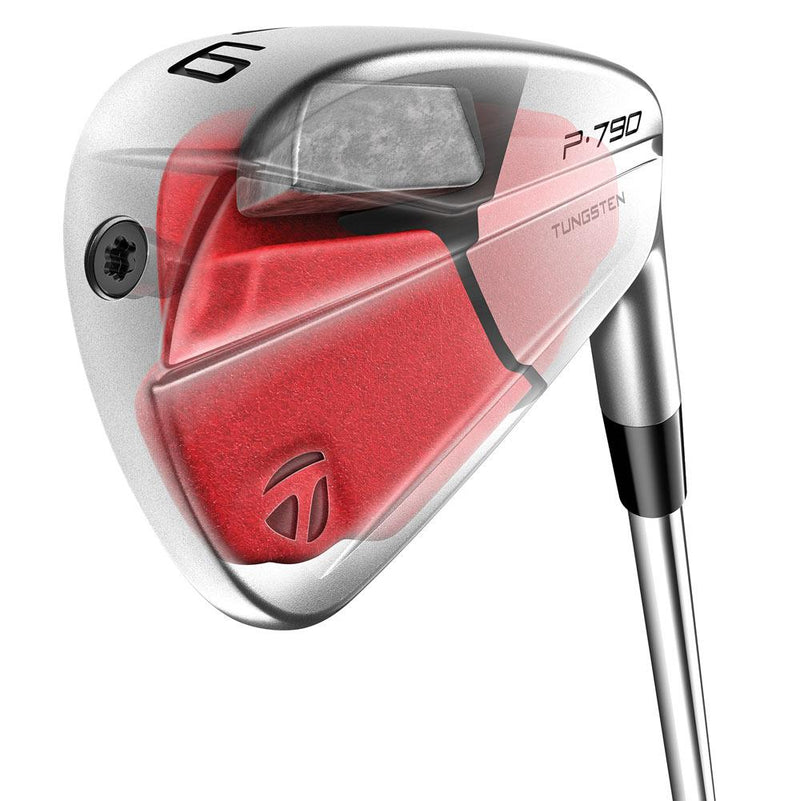 TaylorMade Mens P790 21 Irons LH 4-PW Steel Stiff