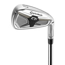 TaylorMade Mens Qi Max Irons LH 4-PW KBS Steel Stiff