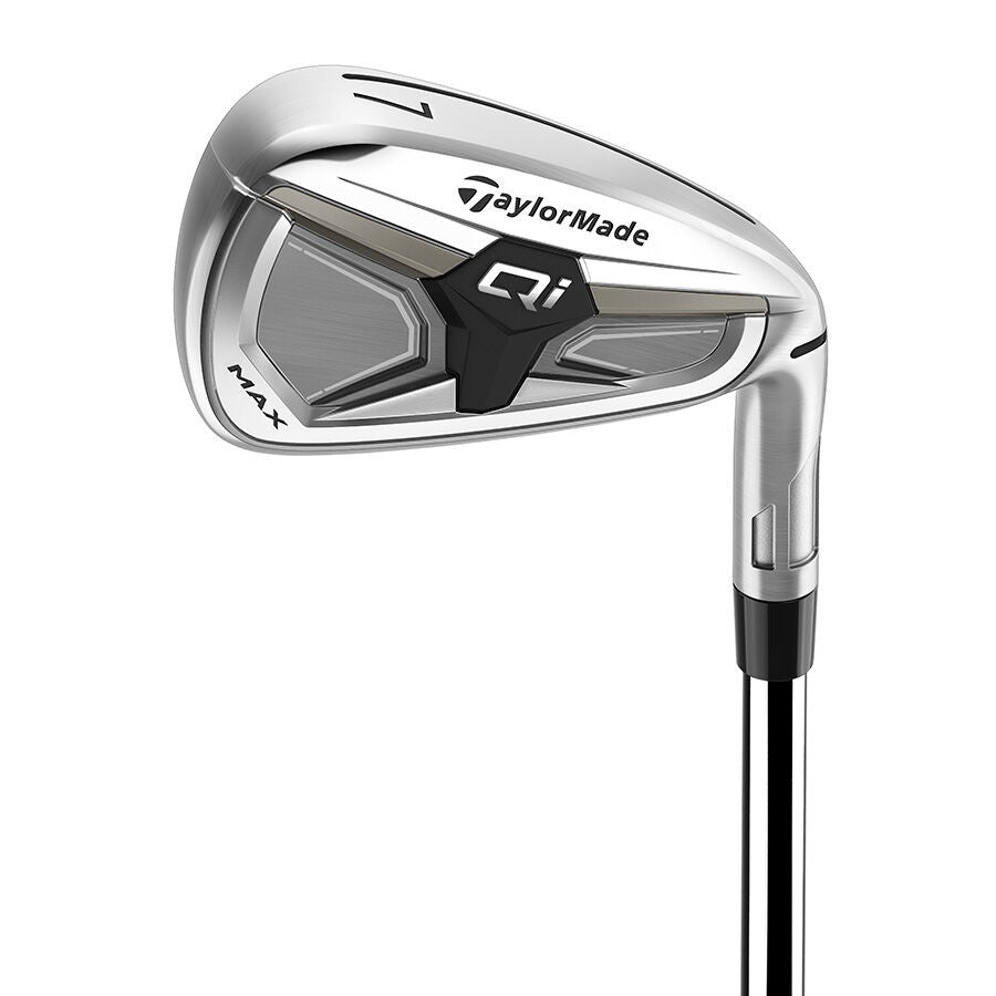 TaylorMade Mens Qi Max Irons RH 4-PW KBS Steel Regular