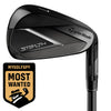 TaylorMade Mens Stealth Black RH 4-PW Irons Steel Stiff