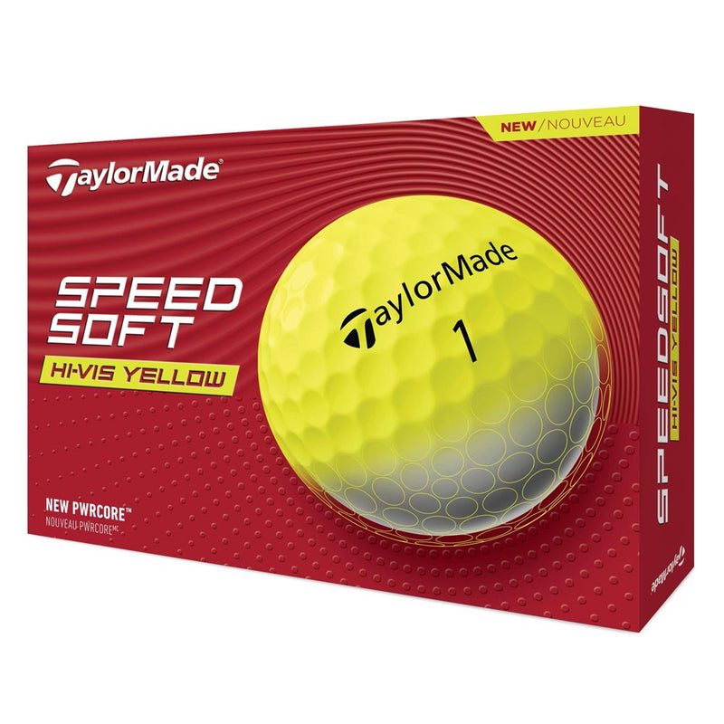 TaylorMade TM24 Speed Soft Golf Balls - Dozen