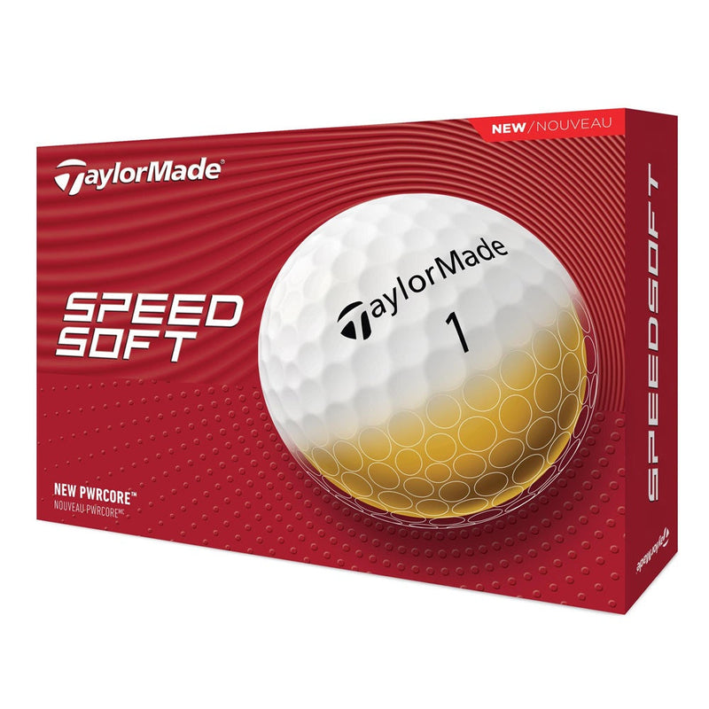 TaylorMade TM24 Speed Soft Golf Balls - Dozen