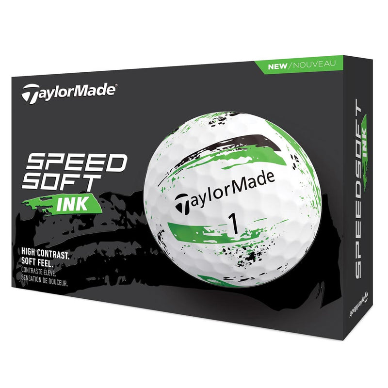 TaylorMade TM24 Speed Soft Ink Golf Balls - Dozen