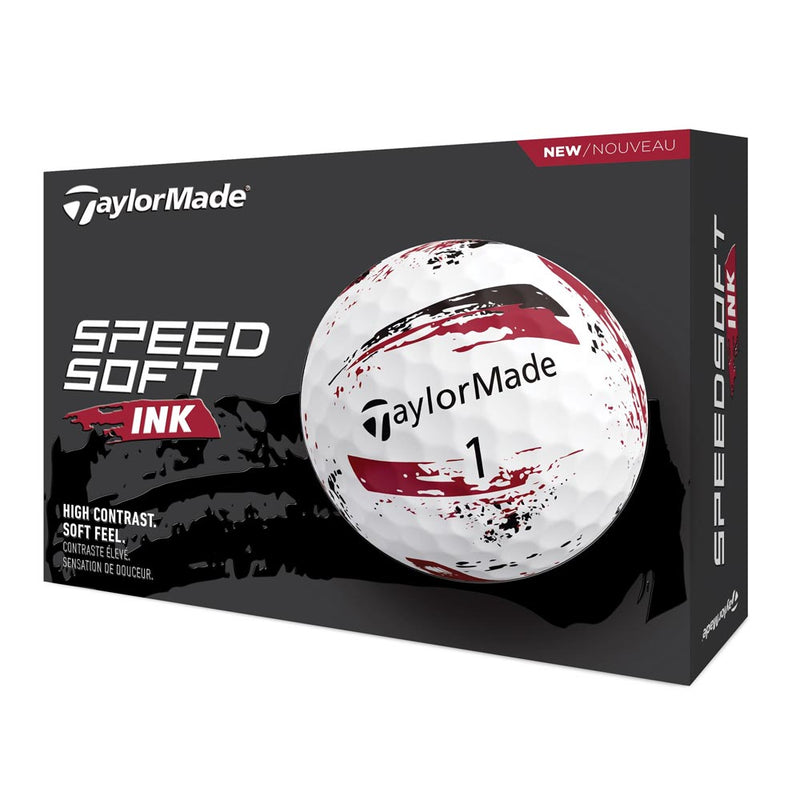 TaylorMade TM24 Speed Soft Ink Golf Balls - Dozen