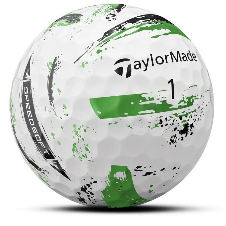 TaylorMade TM24 Speed Soft Ink Golf Balls - Dozen