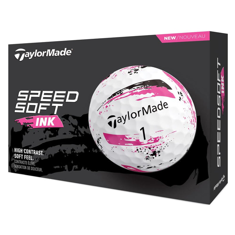 TaylorMade TM24 Speed Soft Ink Golf Balls - Dozen