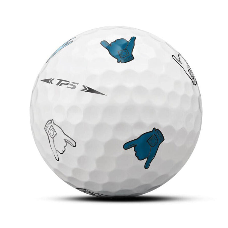 TaylorMade TM24 TP5 Pix Shaka Golf Balls - Dozen