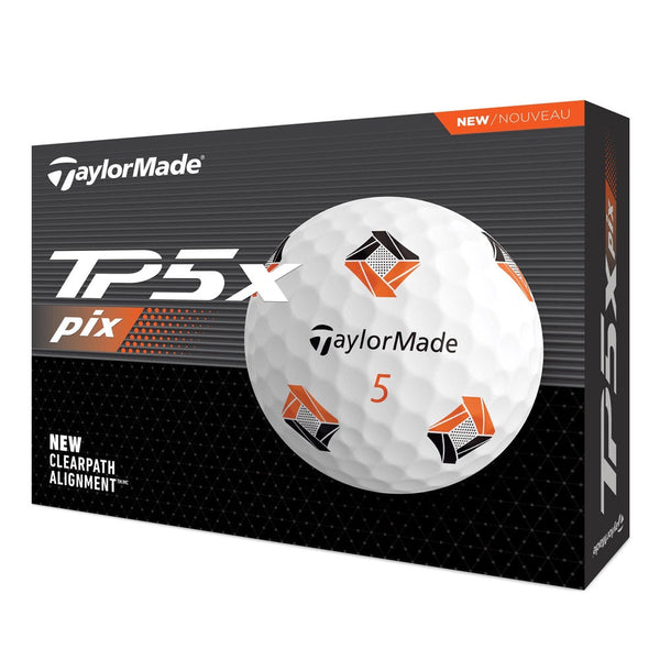 TaylorMade TM24 TP5x Pix 3.0 Golf Balls - Dozen