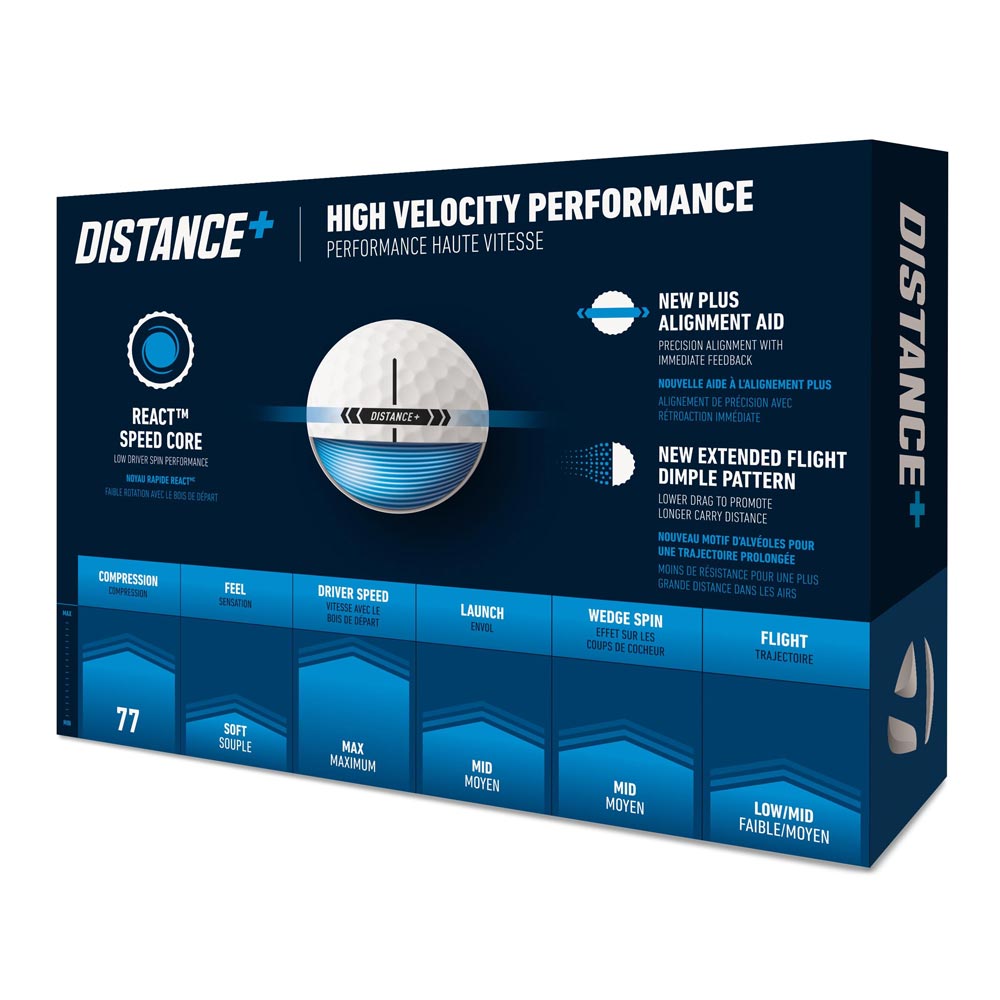TaylorMade TM25 Distance+ Golf Balls - Dozen – Golf Warehouse NZ