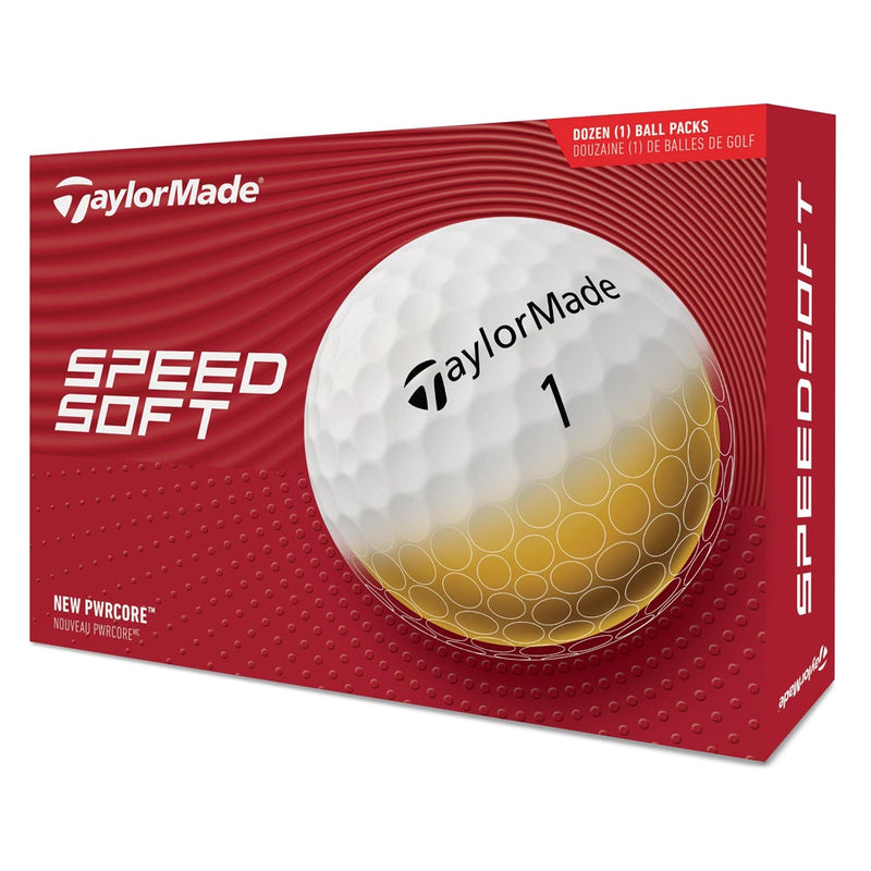 TaylorMade TM25 SpeedSoft Golf Balls - Dozen