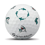 TaylorMade TM25 TP5/TP5x pix Sharks Golf Ball - Dozen