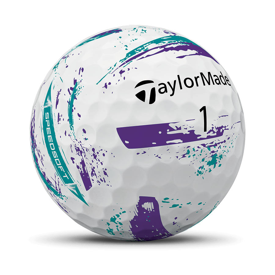 TaylorMade TM26 SpeedSoft Ink Golf Balls - Dozen