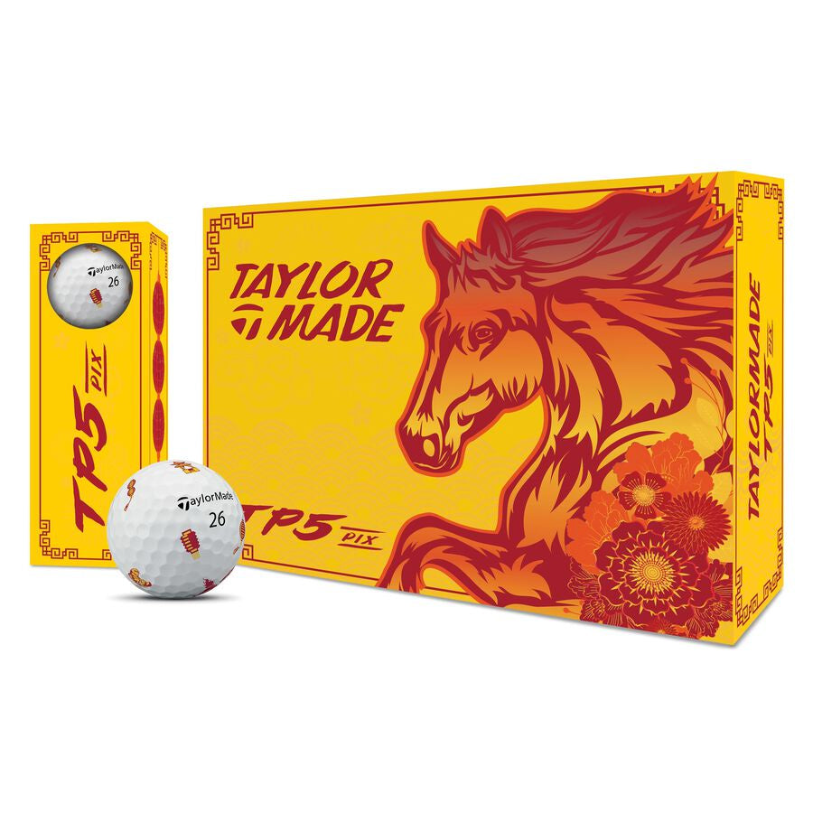 TaylorMade TM26 TP5 Lunar New Year Golf Balls - Dozen – Golf
