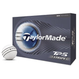 TaylorMade TM26 TP5 Stripe Golf Balls - Dozen