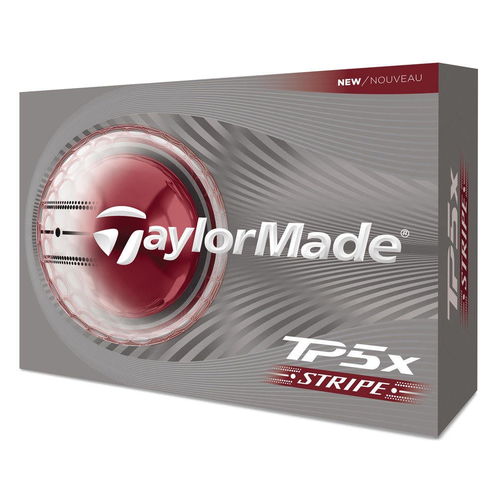 TaylorMade TM26 TP5x Stripe Golf Balls - Dozen