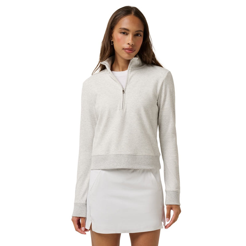 Travis Mathew Ladies Cloud Fleece 1/2 Zip Pullover