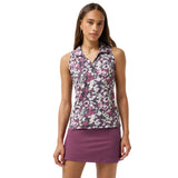 Travis Mathew Ladies Featherweight Printed Sleeveless Polo