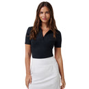 Travis Mathew Ladies Moveknit Short Sleeve V Neck Polo