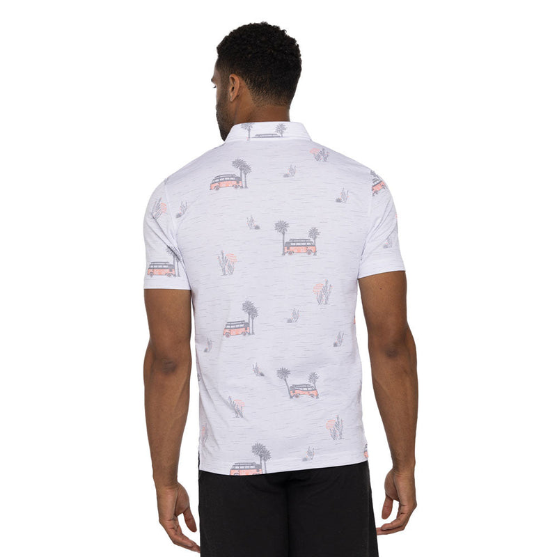 Travis Mathew Mens Four Wheeling Polo Golf Warehouse NZ