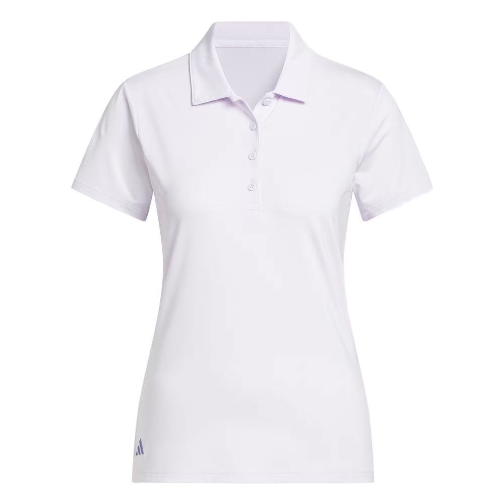 adidas Ladies Ultimate365 Solid Short Sleeve Polo