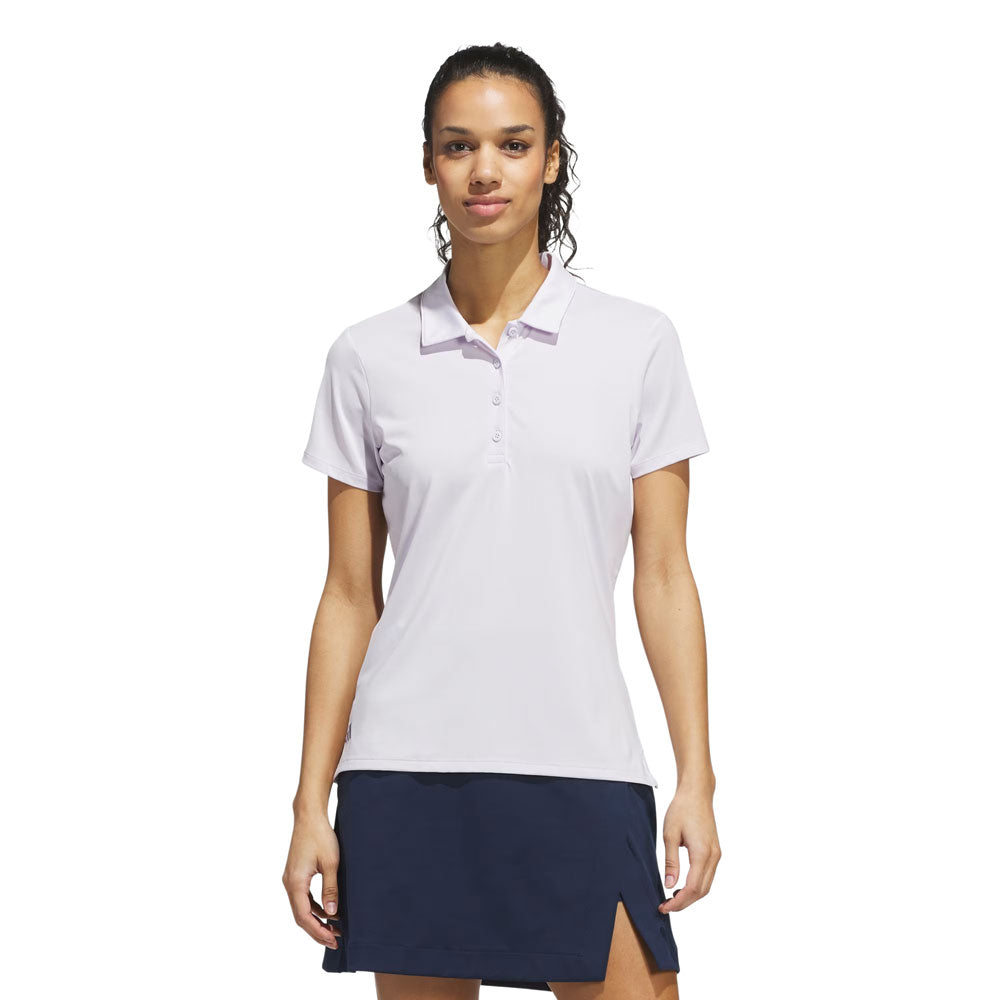 adidas Ladies Ultimate365 Solid Short Sleeve Polo