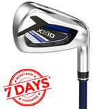 XXIO Mens Series 12 Irons 6-PW, AW +SW RH Graphite Regular