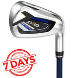 XXIO Mens Series 12 Irons 6-PW, AW +SW RH Graphite SR