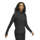 adidas Ladies Ultimate365 Printed 1/4 Zip Golf Mock Polo Shirt '25